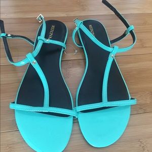 Teal Sandals